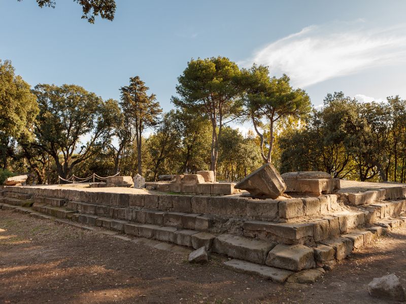 Hercules Temple in Pompeii