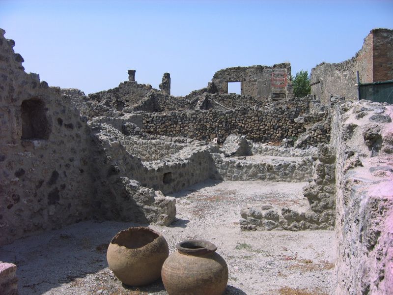 Hercules Temple in Pompeii