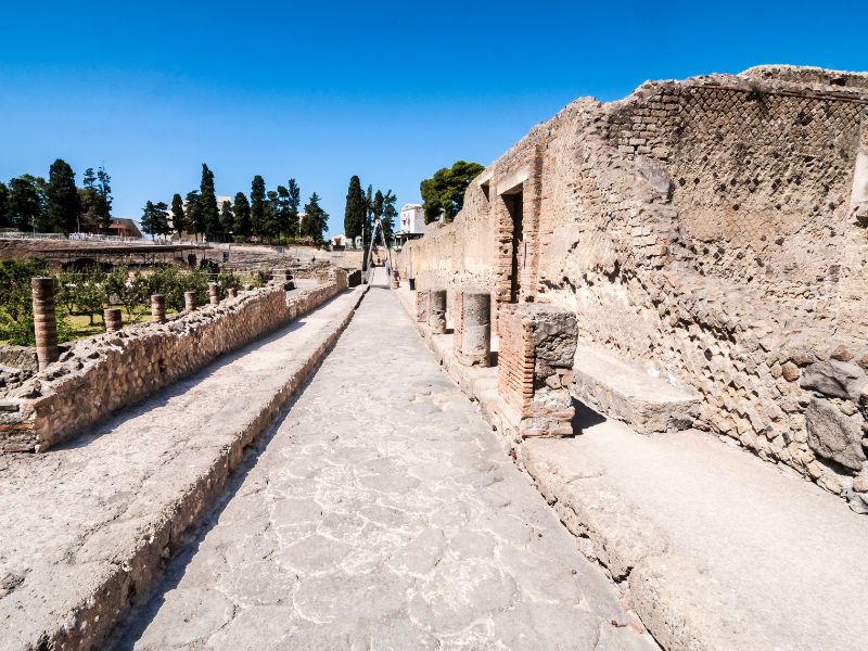 Hercules Frescoes in Herculaneum